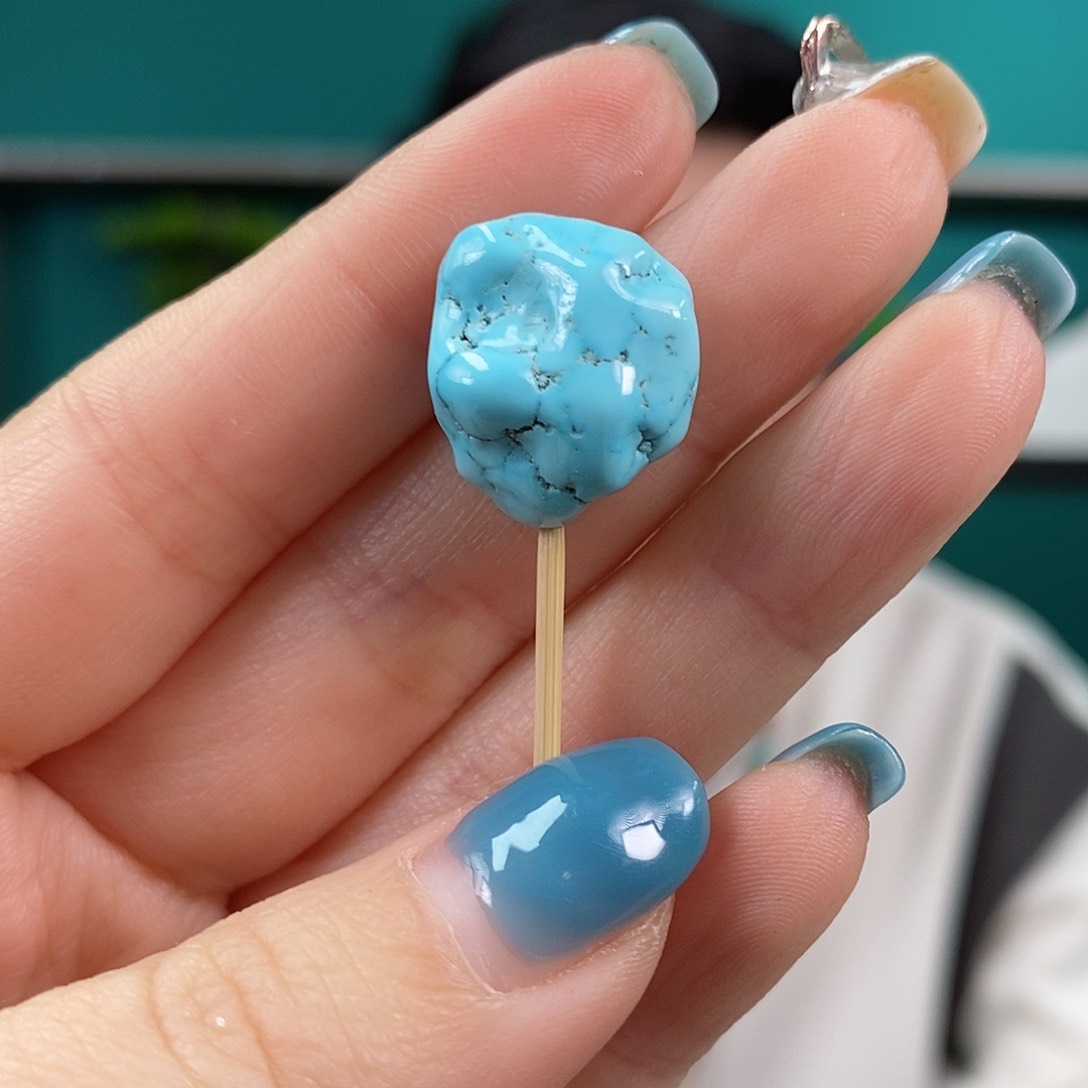 绿松石珠宝奇石未镶嵌