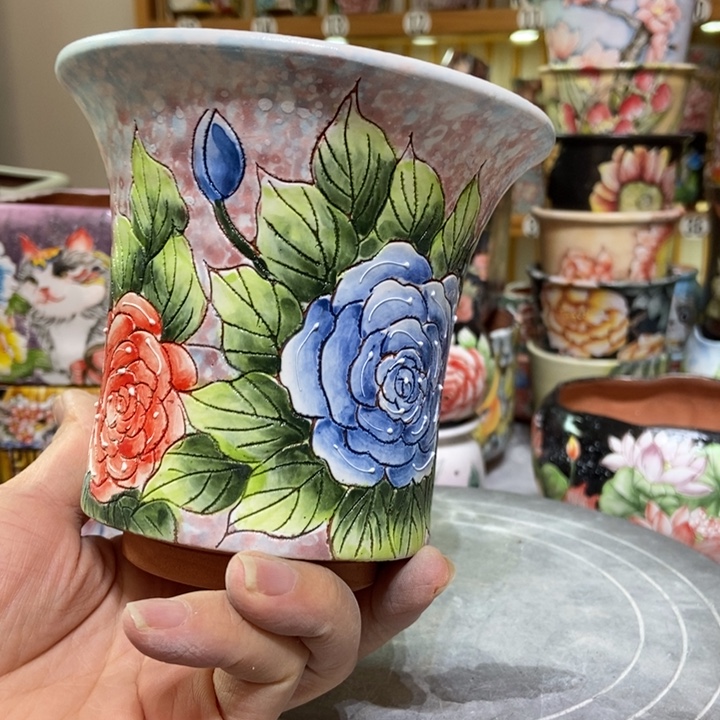 景德镇艺术手绘作品