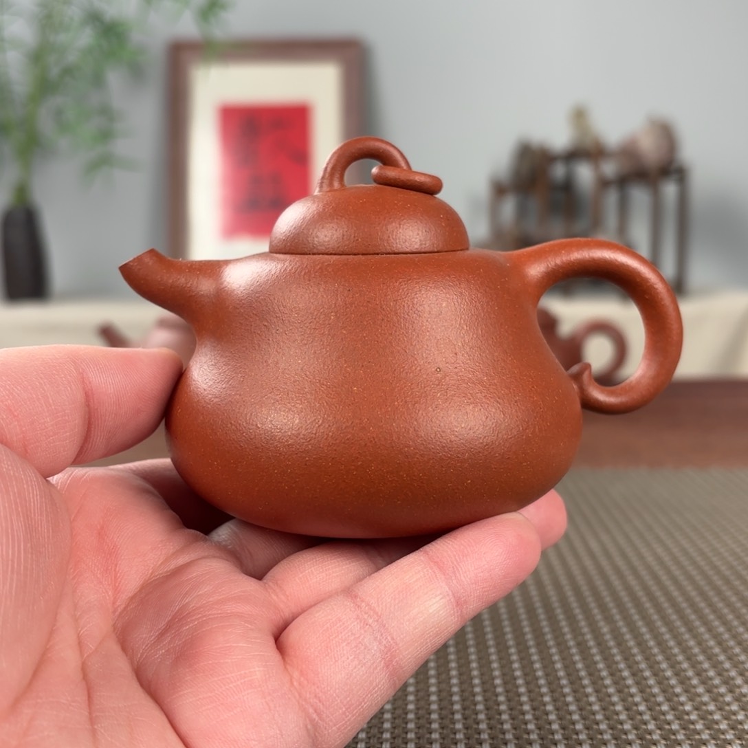 紫砂茶壶黄龙山原矿紫砂壶