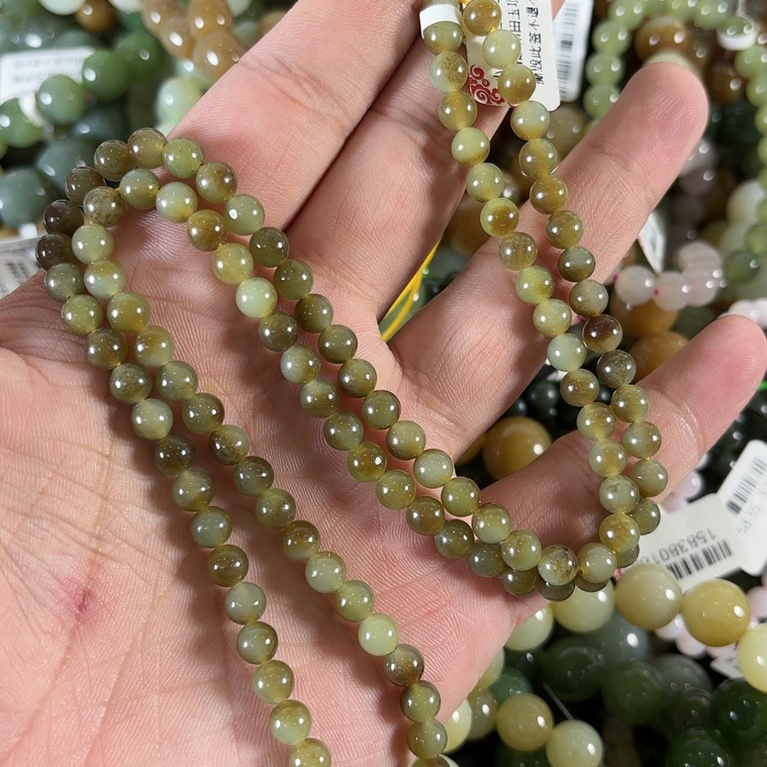 和田玉手链未镶嵌W139