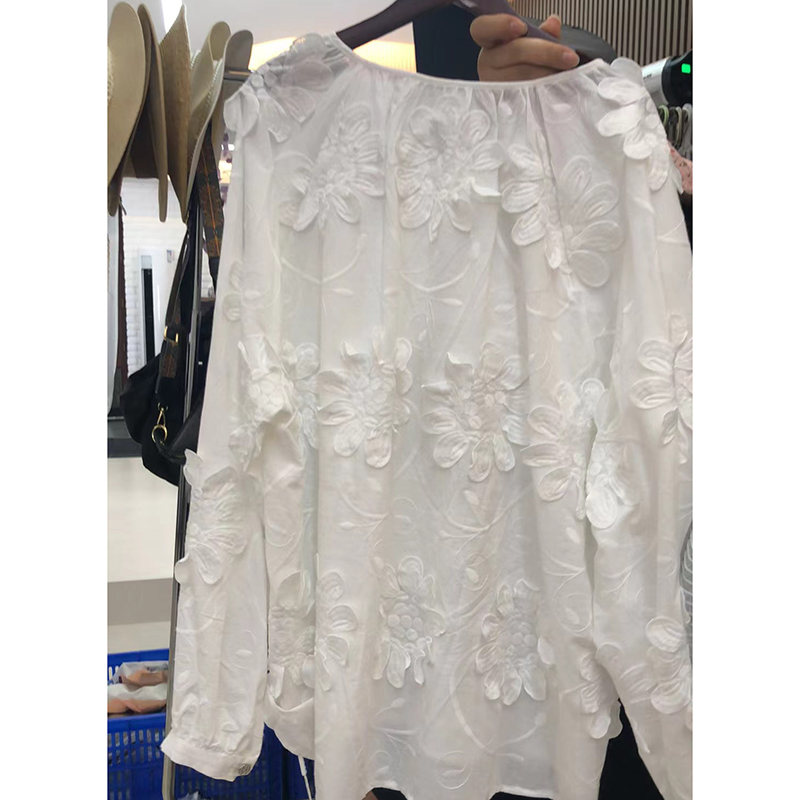 定制不支持7天无理由夏季立体太阳花T恤女---1105