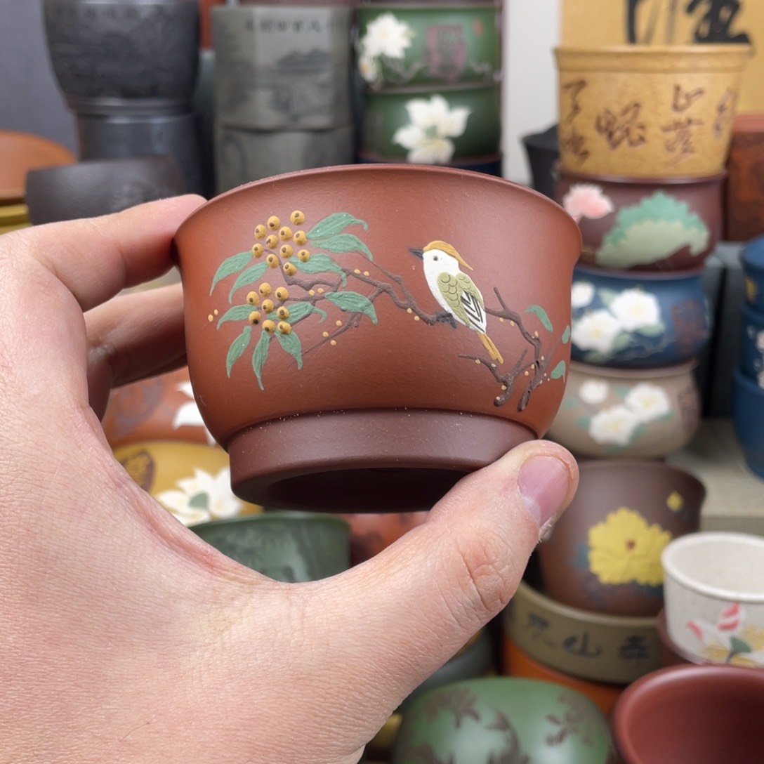 紫砂茶杯紫砂茶杯