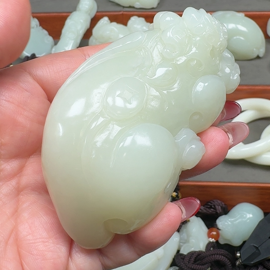 老***张和田玉未镶嵌摆件