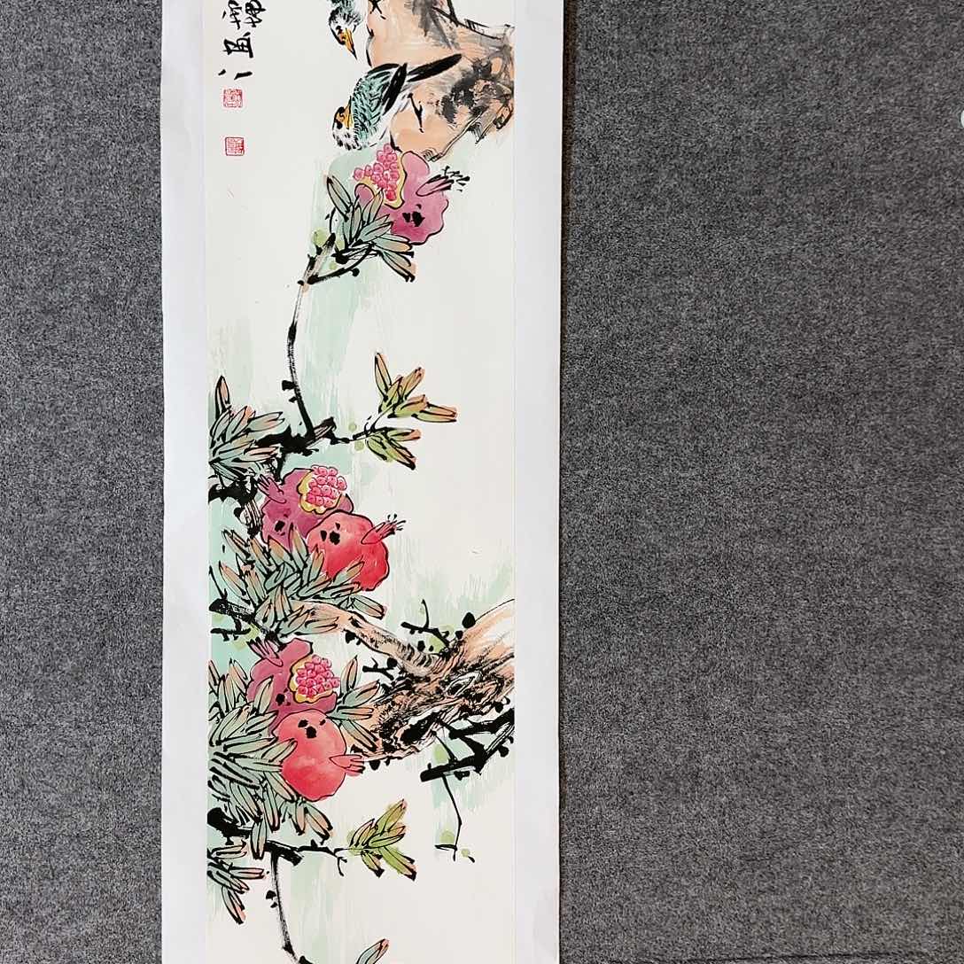 国画邢坤老师手绘作品