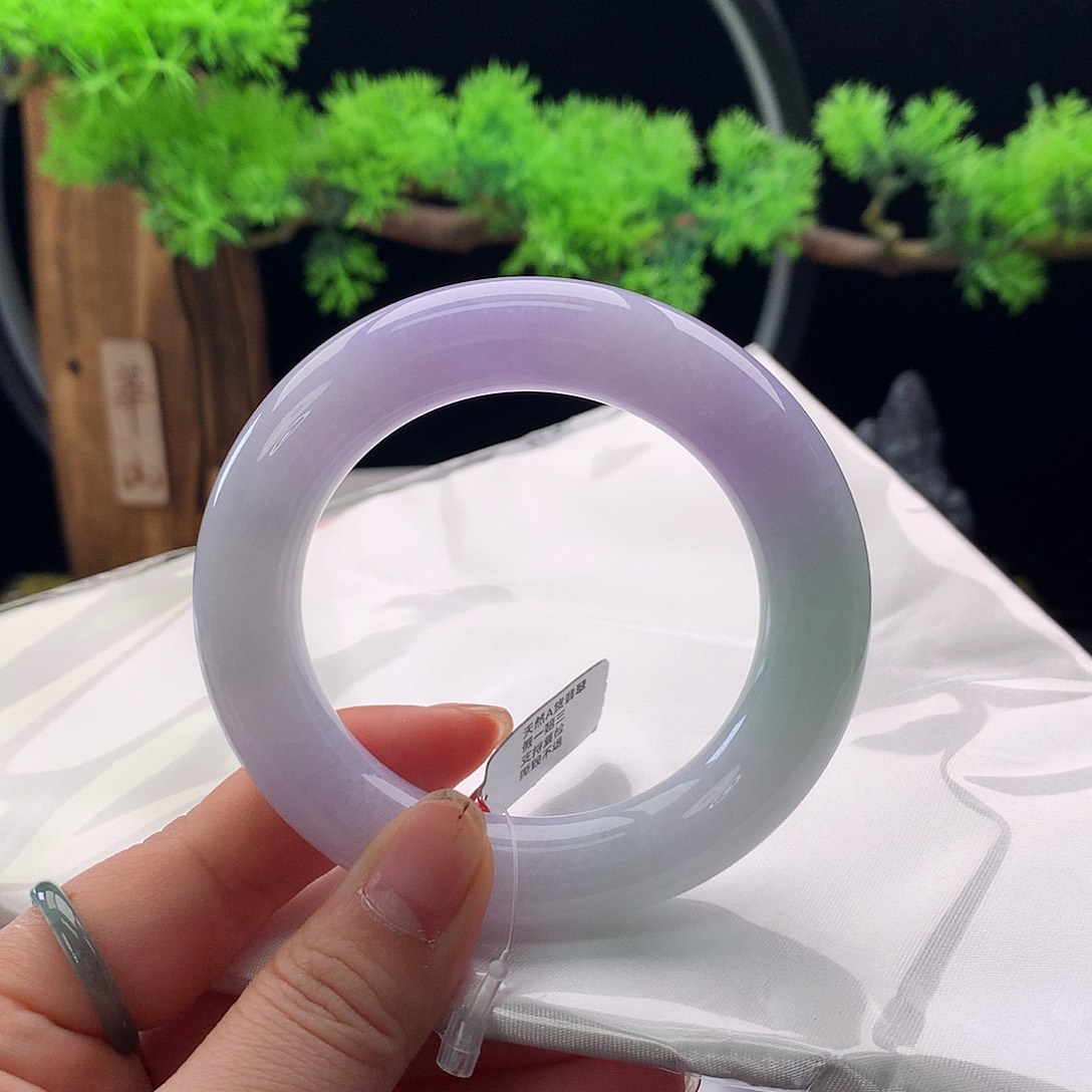 翡翠手镯未镶嵌54大胖圆