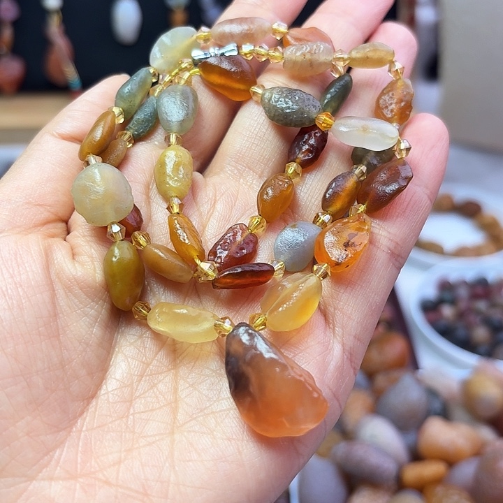 玛瑙/玉髓手链合金