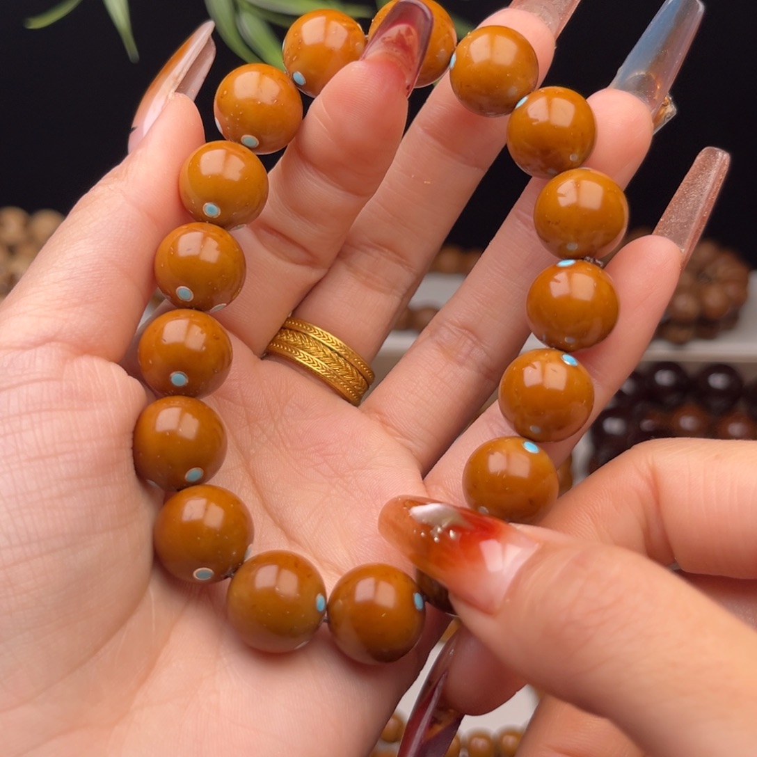 有***式紫金鼠吊坠13镶嵌光珠