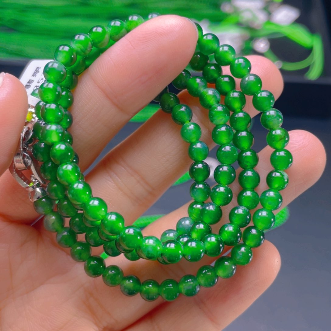 翡翠项链未镶嵌，1