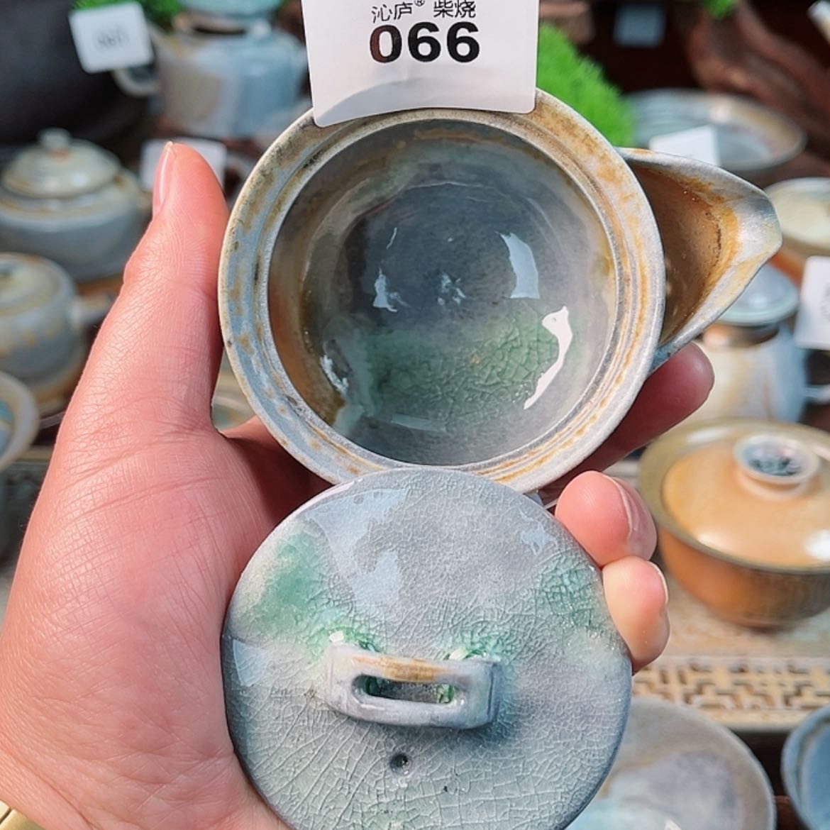 【闪购商品】用****9沁庐柴窑古法柴烧手工茶具