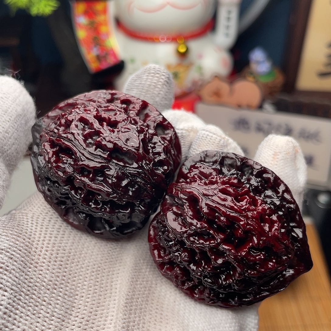 吊坠文玩核桃水龙纹41