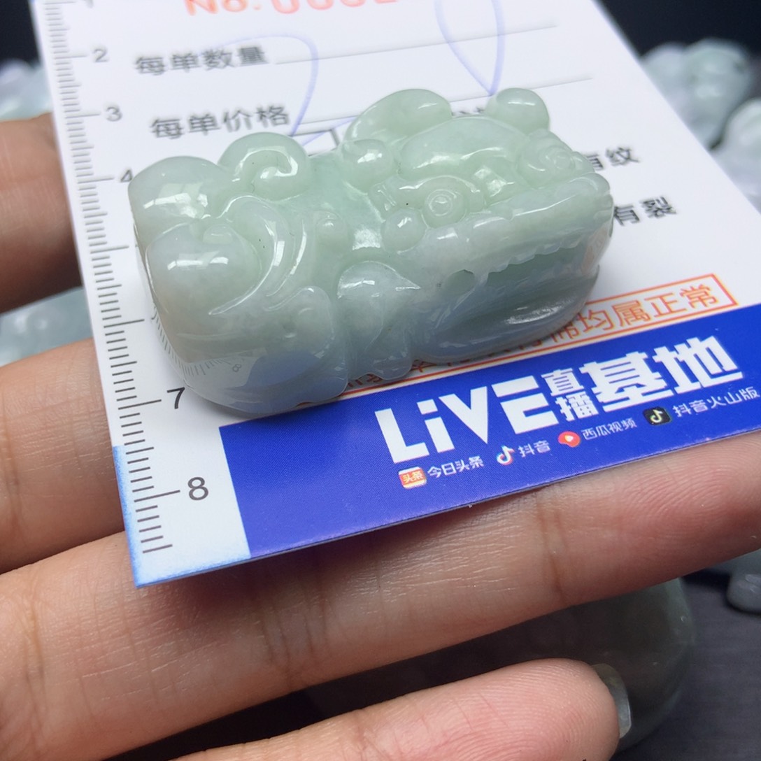 翡翠颈饰未镶嵌天然翡翠