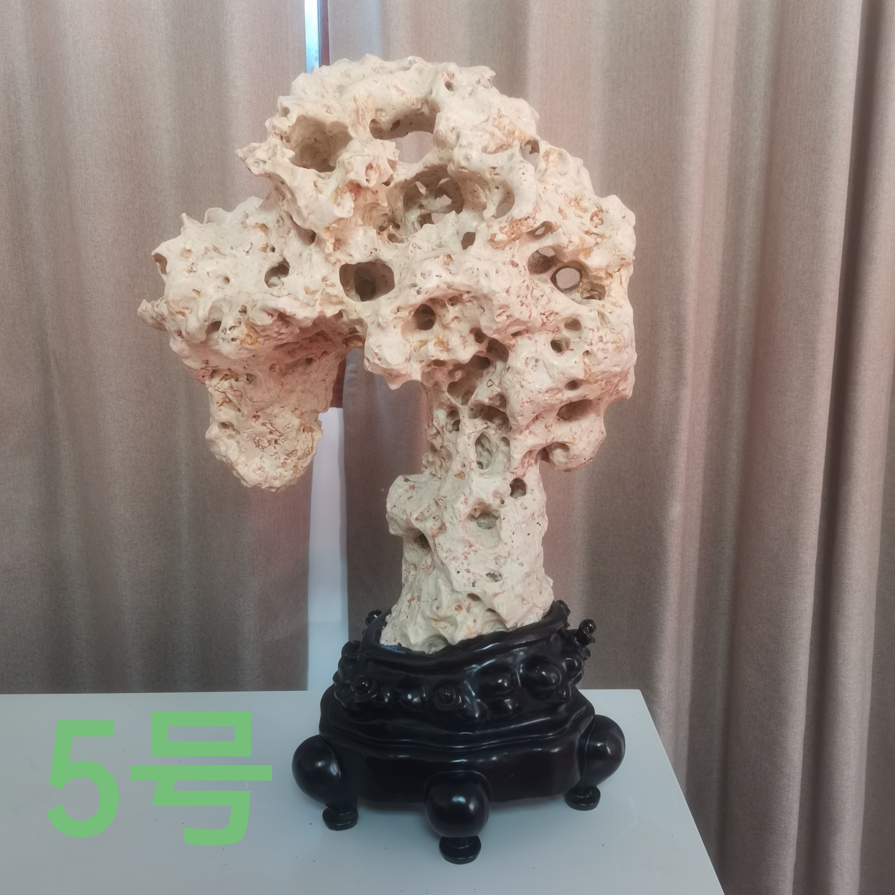 太湖石中式家居摆件适合书房玄关摆设