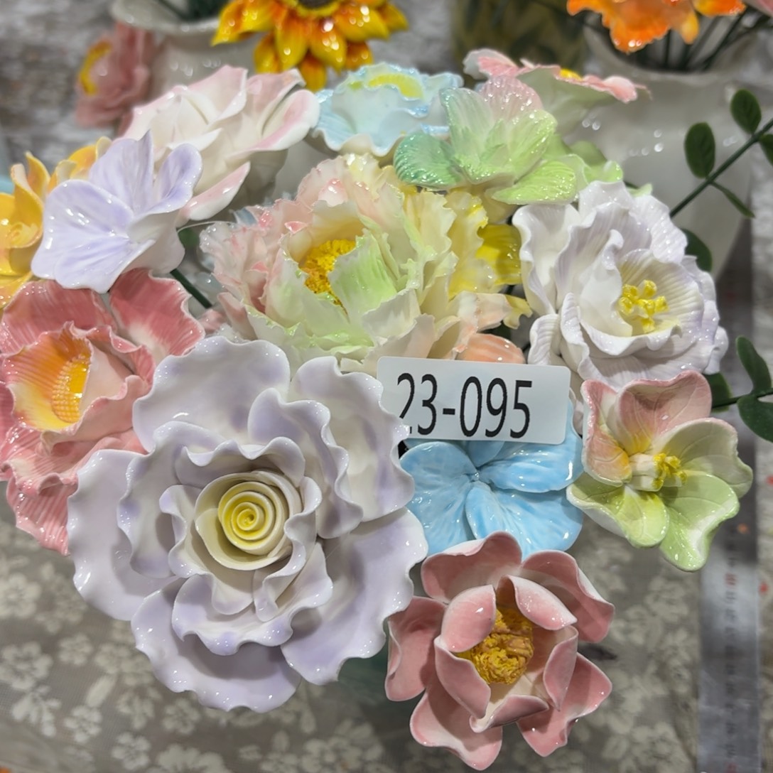 陶瓷花，拍满20发货，退款拉黑2395