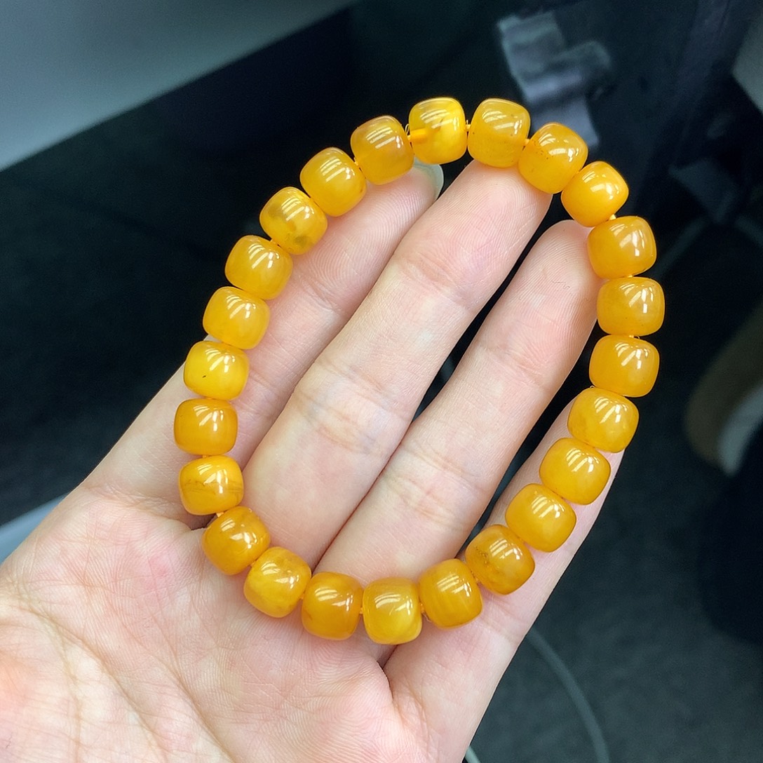 琥珀未镶嵌珠宝奇石9mm