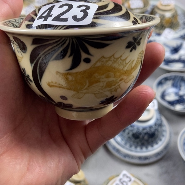 巍***仑瓷片手工手绘手工制作