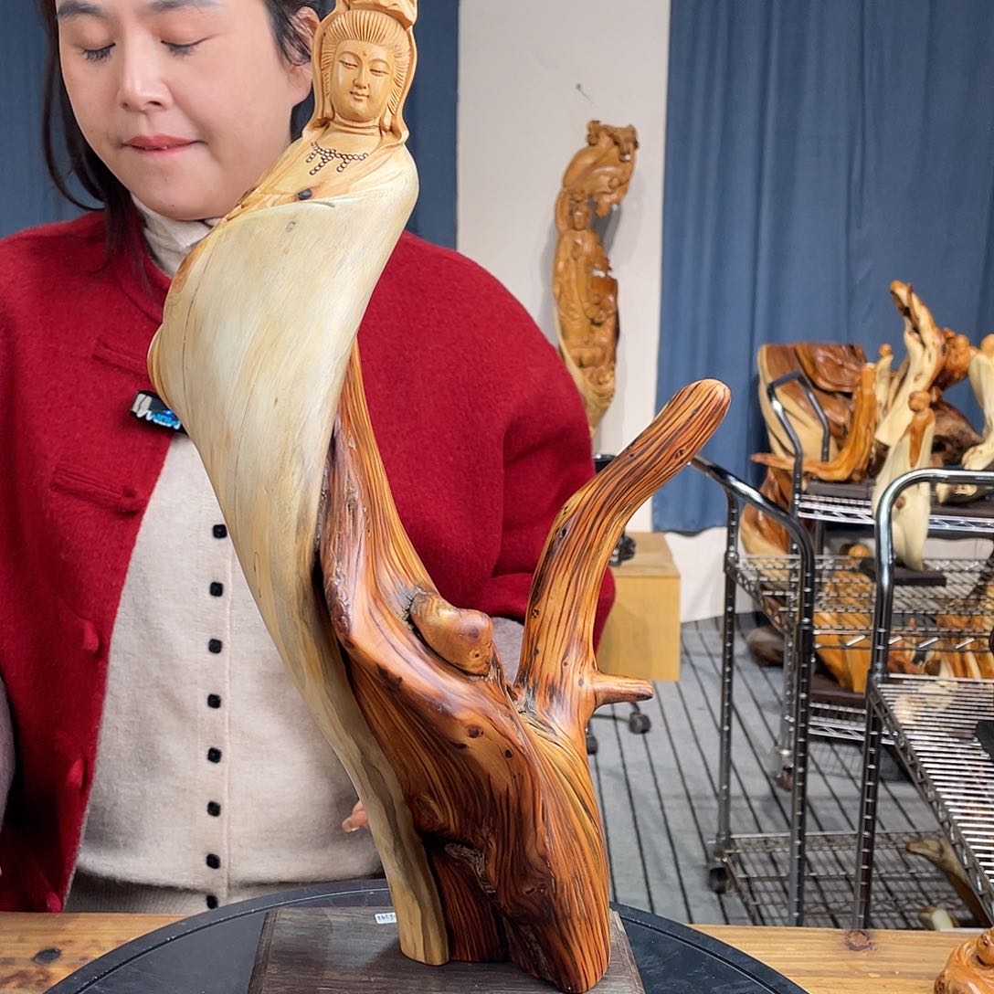 柏木（崖柏）随型摆件