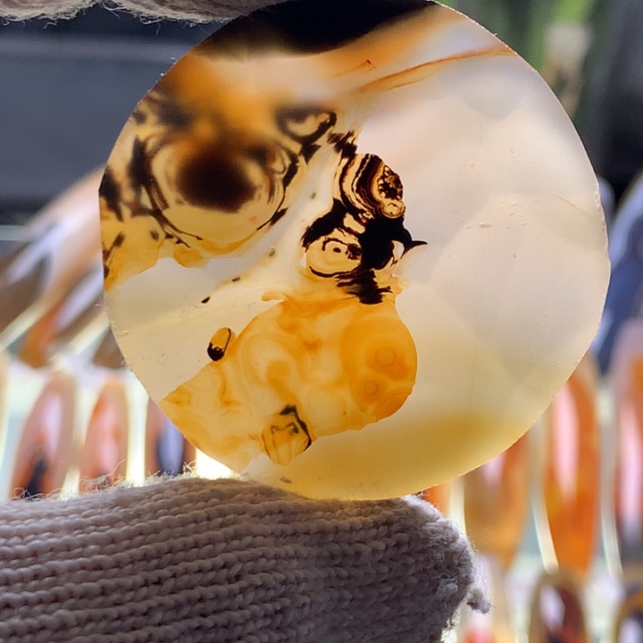 未镶嵌玛瑙/玉髓珠宝半成品190