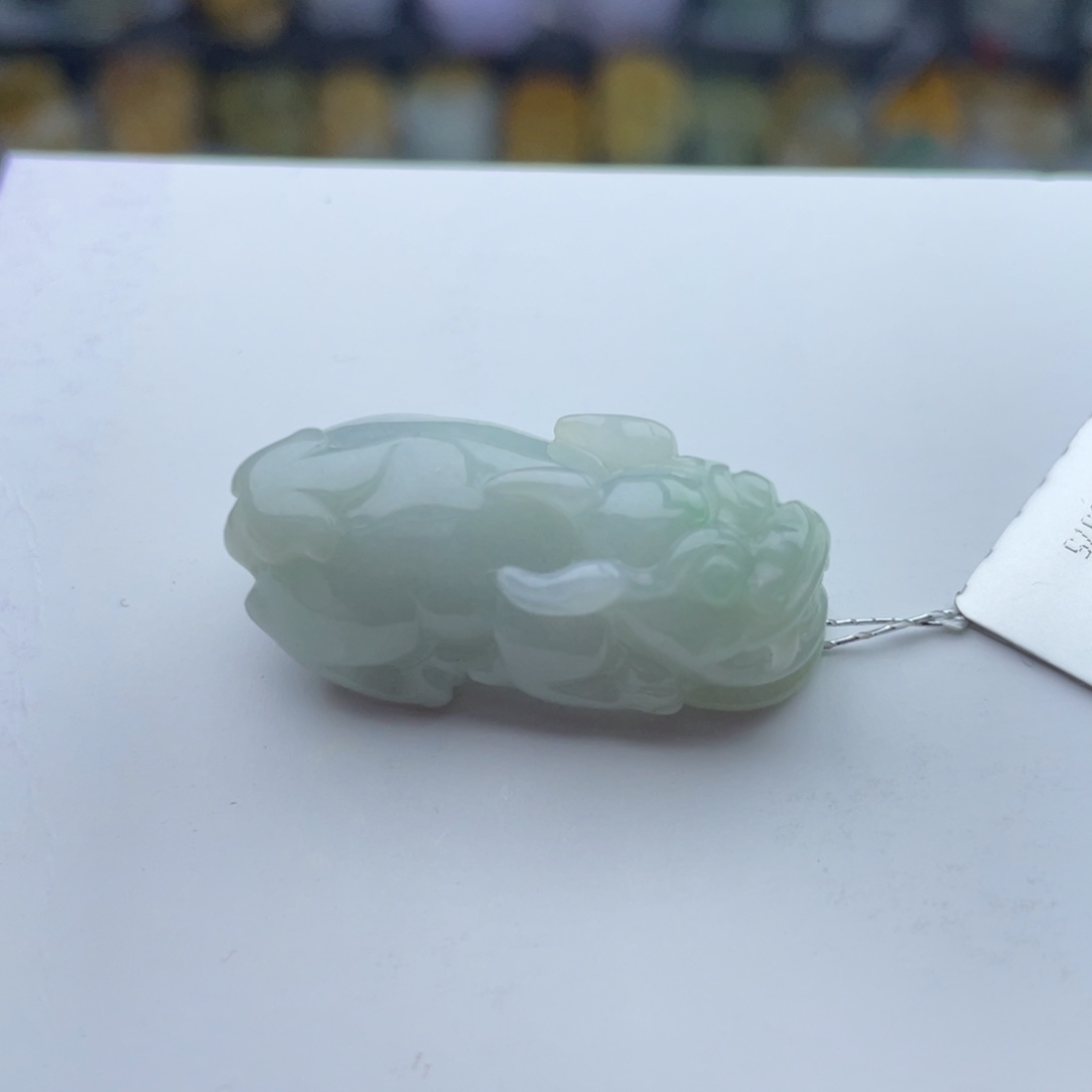 翡翠颈饰未镶嵌貔貅