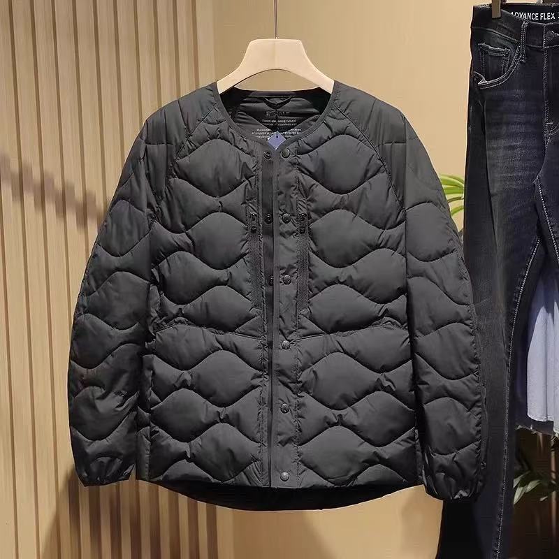 福利款     环保轻奢    情侣款秋冬葫芦绗棉FLLEX科技暖棉棉服 