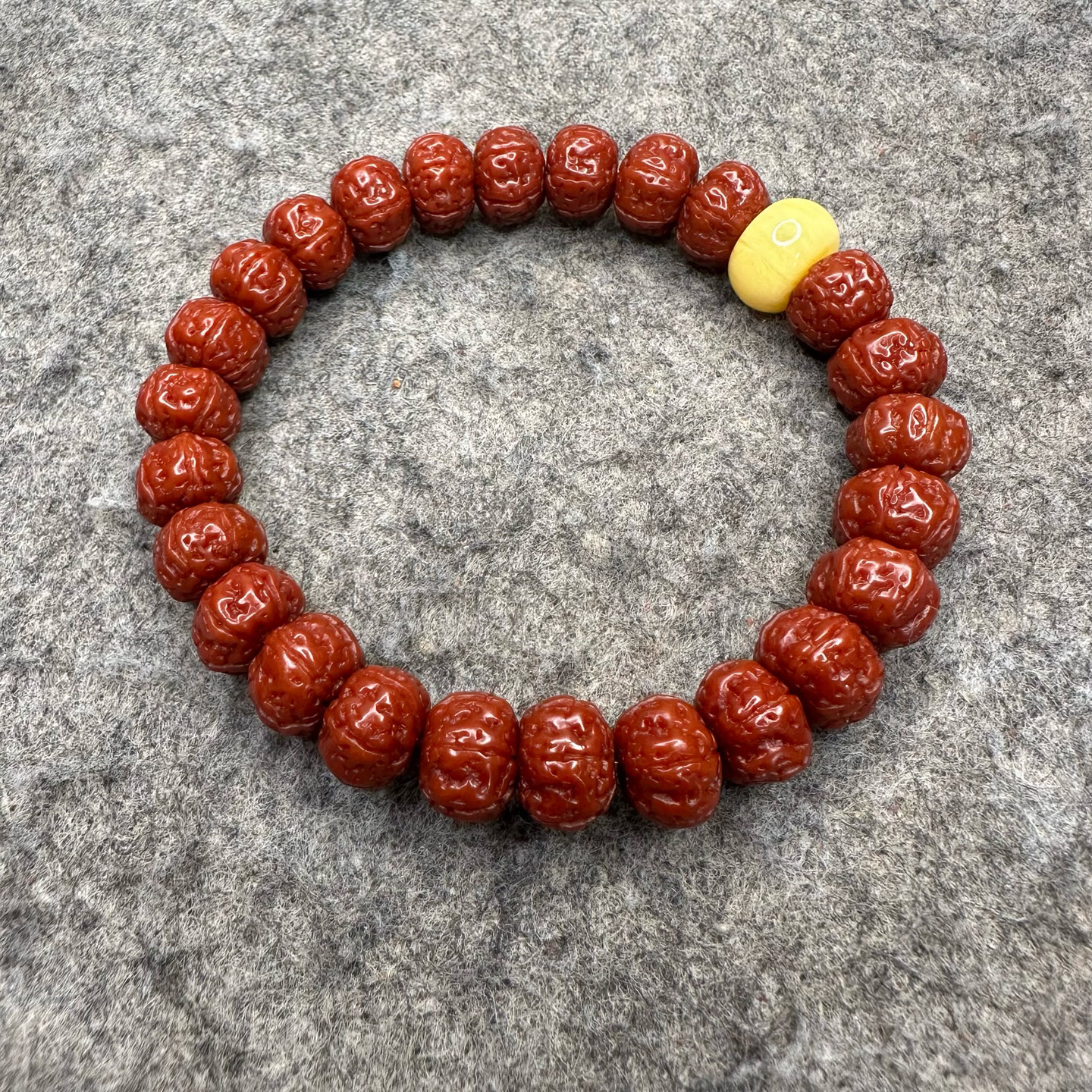 捻艺文玩金刚菩提手串6瓣印尼老树树王男女手串成品包浆10-11mm