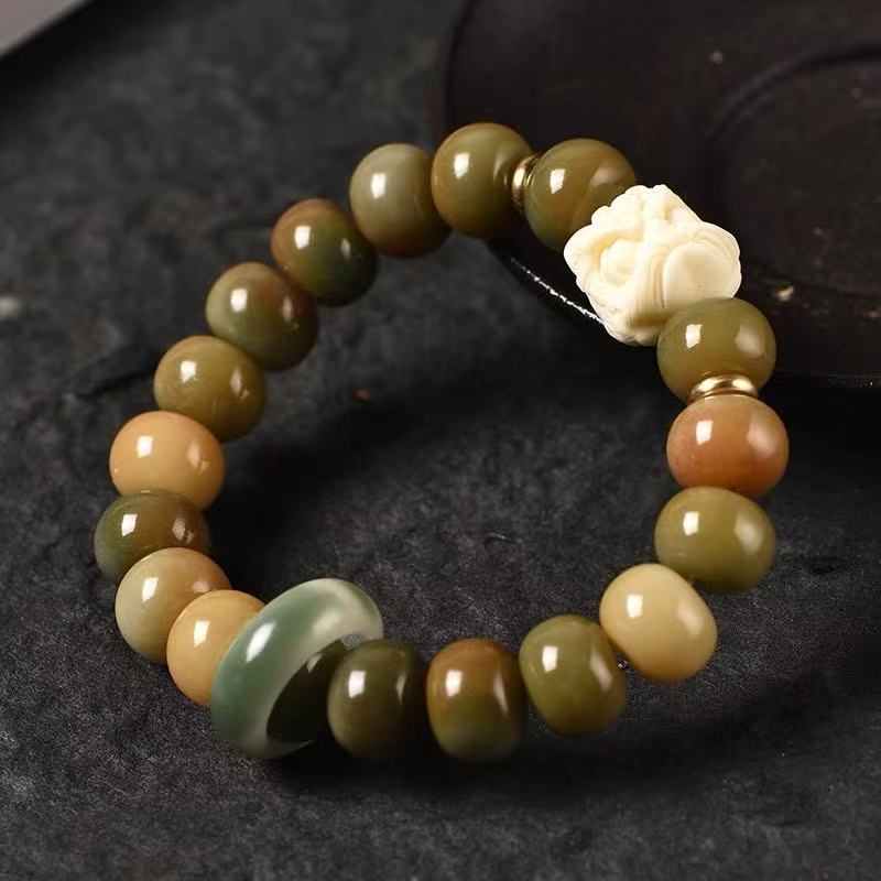 C0385多宝菩提带跑环单圈