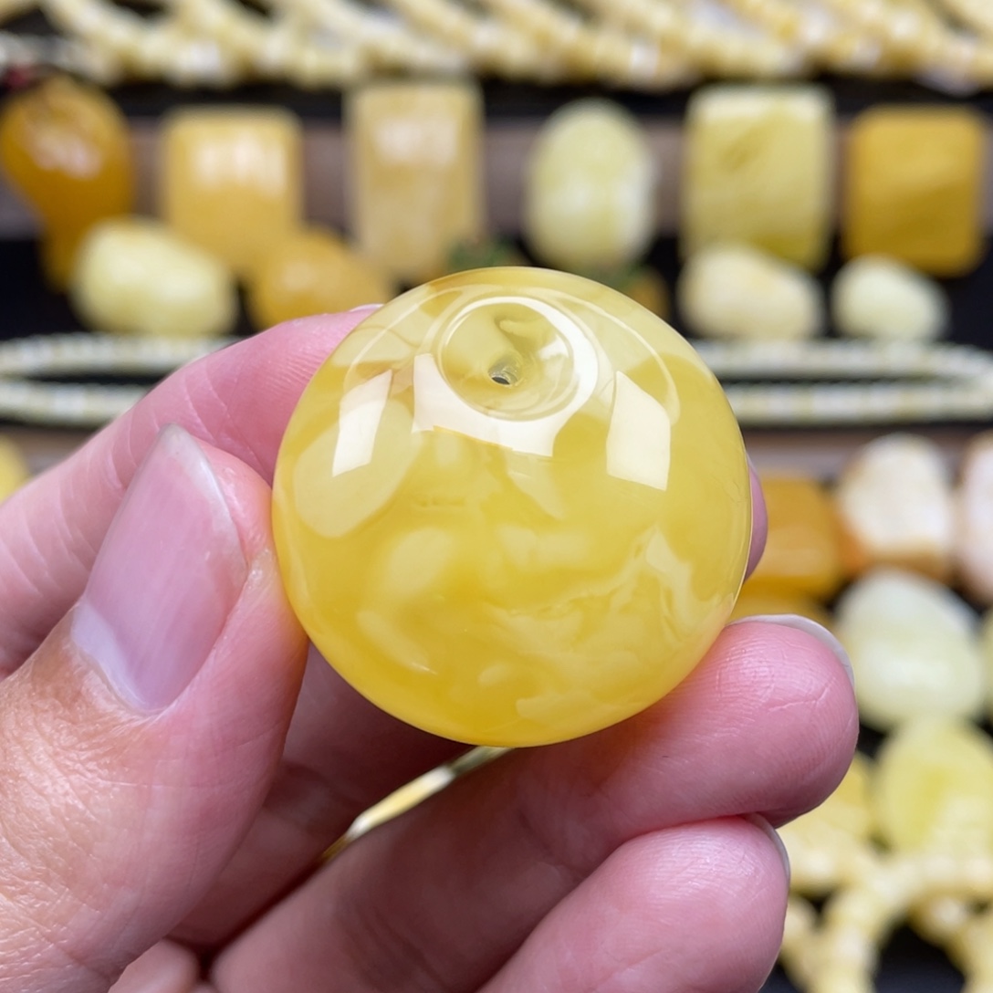 琥珀未镶嵌裸石琥珀蜜蜡