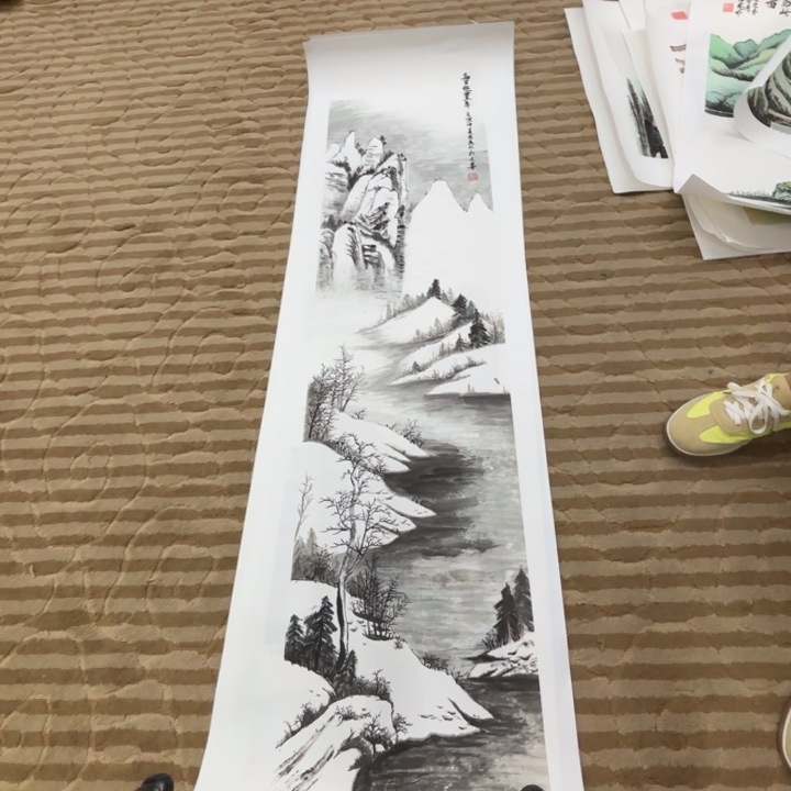 国画花鸟的翅膀和翅膀是