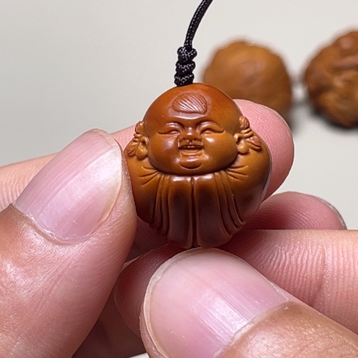 吊坠橄榄核2.0童子阿福单颗