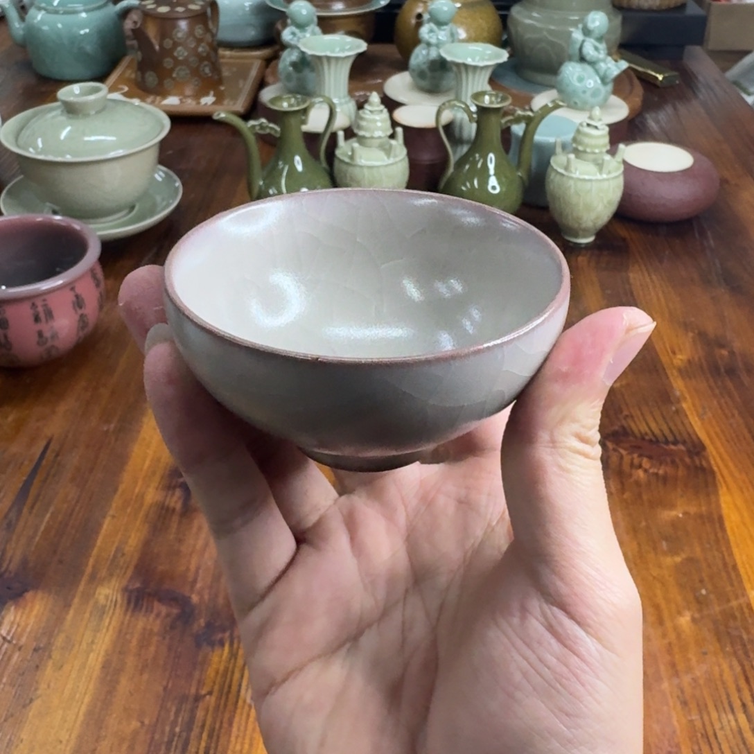 小仲青瓷茶器微瑕6555