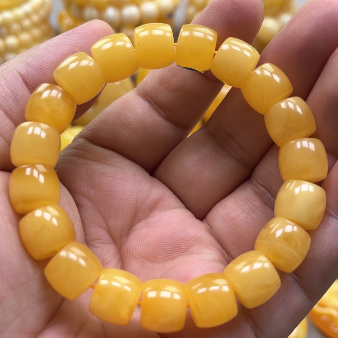 未镶嵌琥珀手链手串