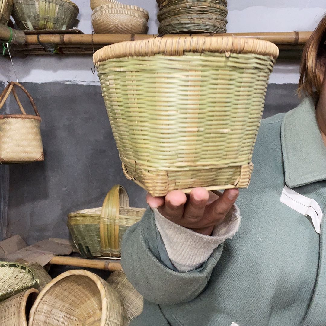 底方口四角藤条包边将上框