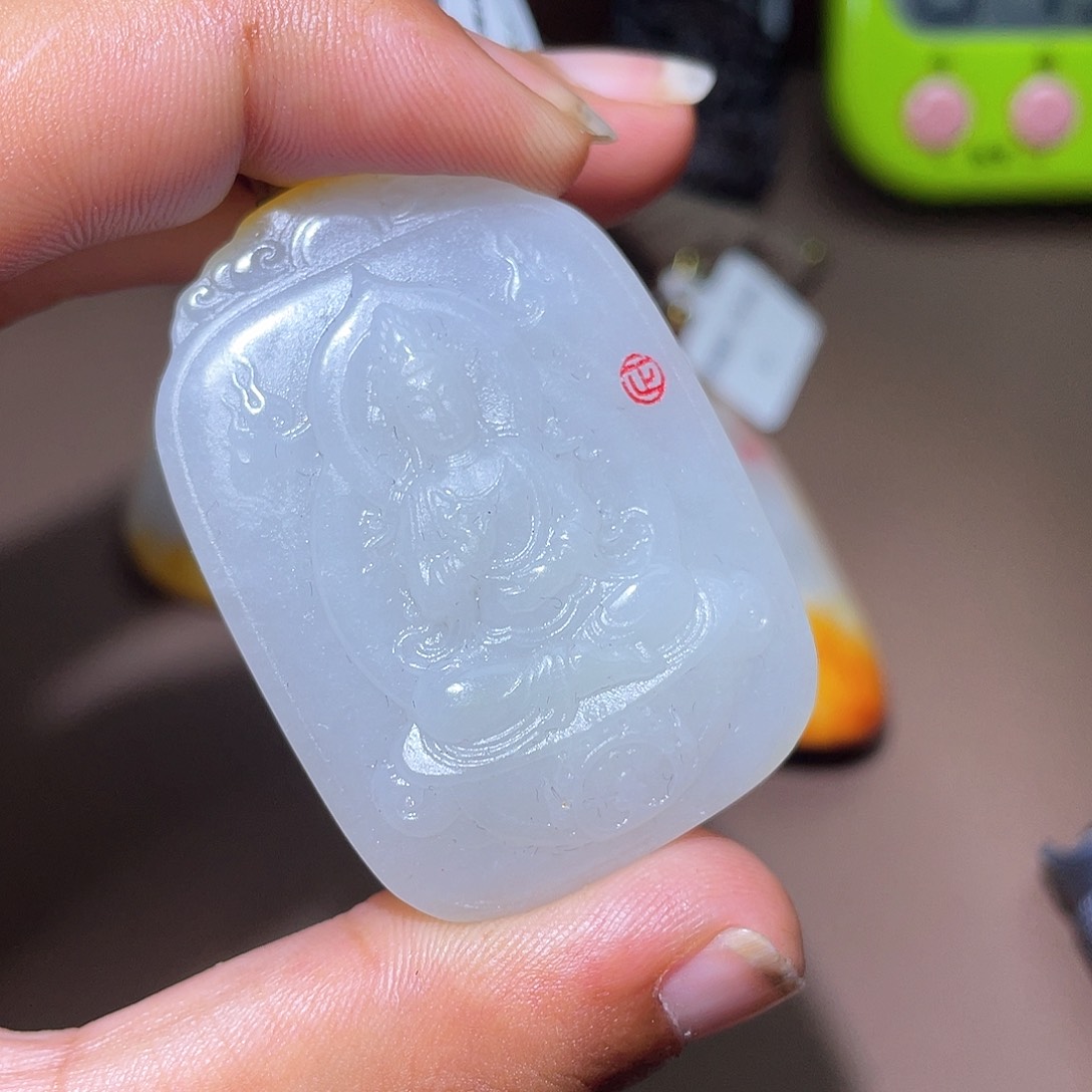 和田玉未镶嵌颈饰D2