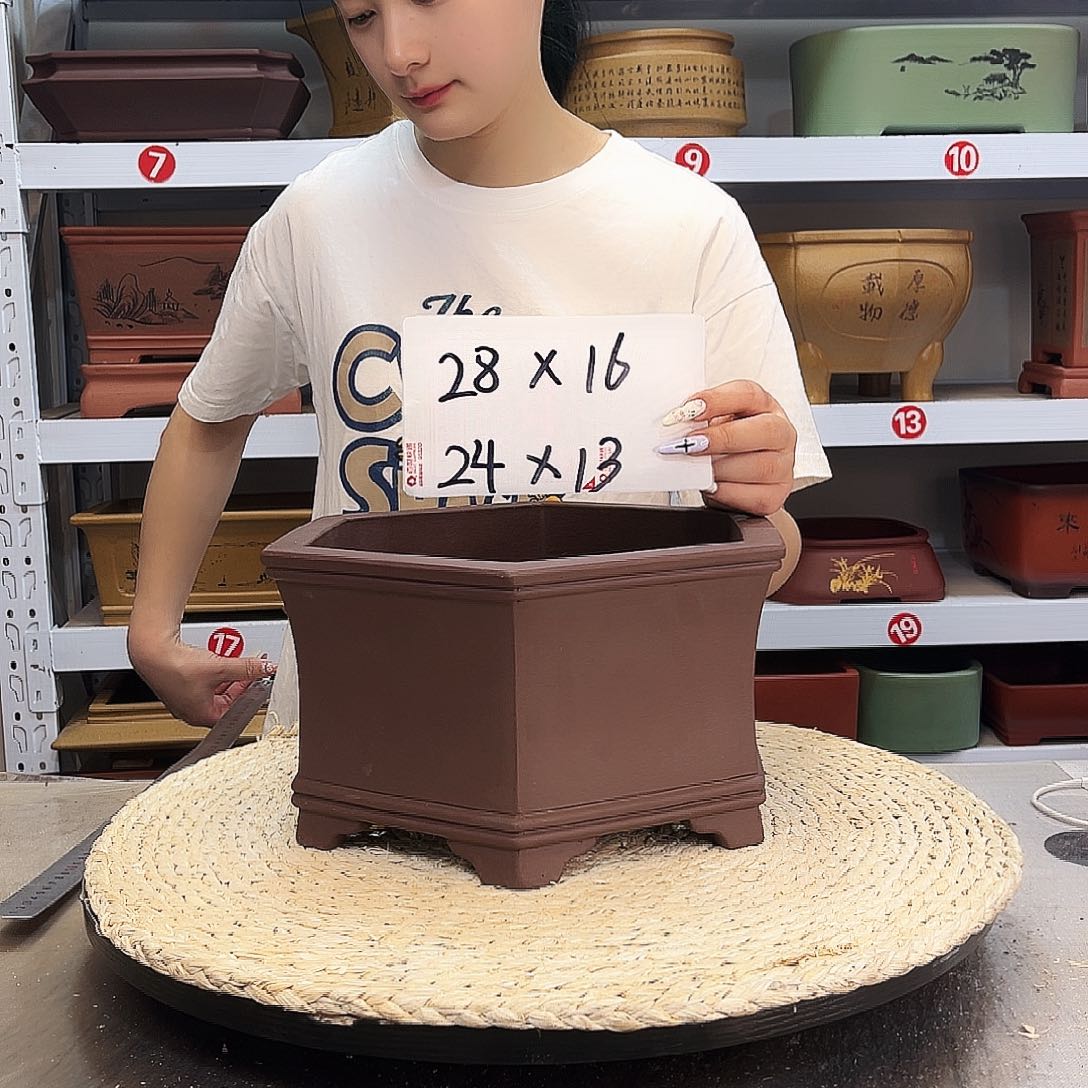 紫砂花盆紫砂花盆