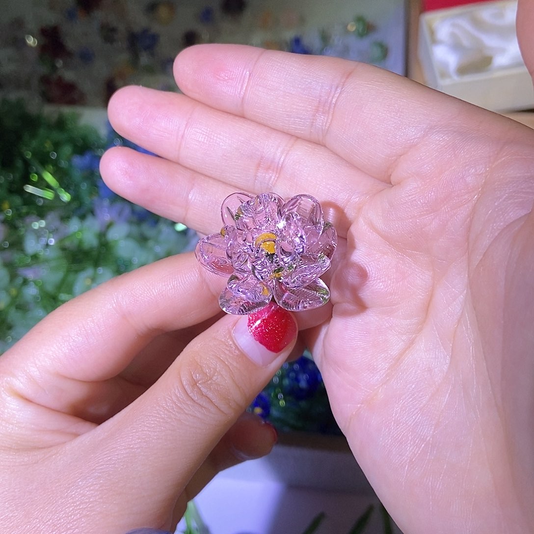琉璃手工艺品透粉