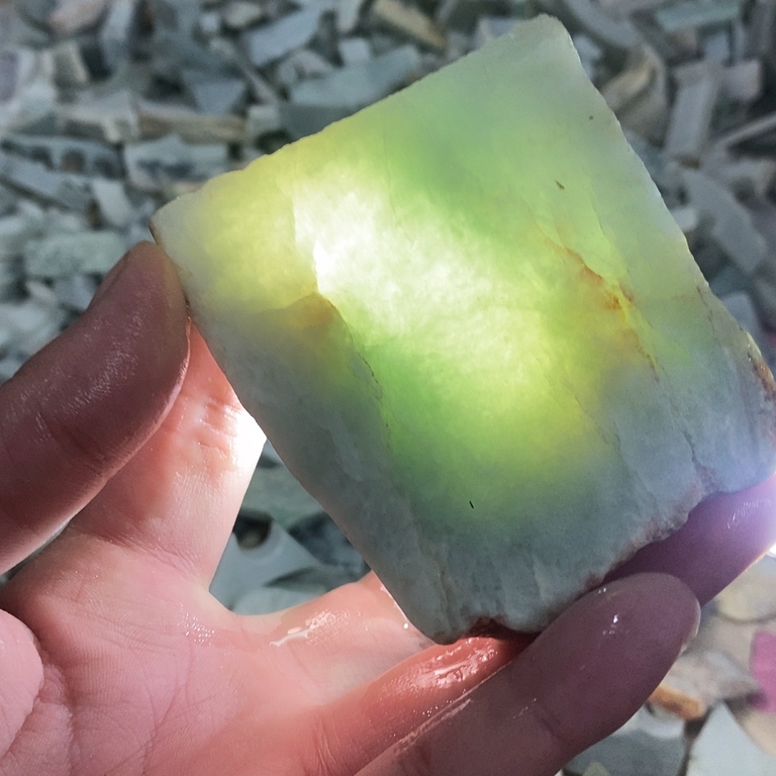 翡翠散珠天然缅甸翡翠a货26