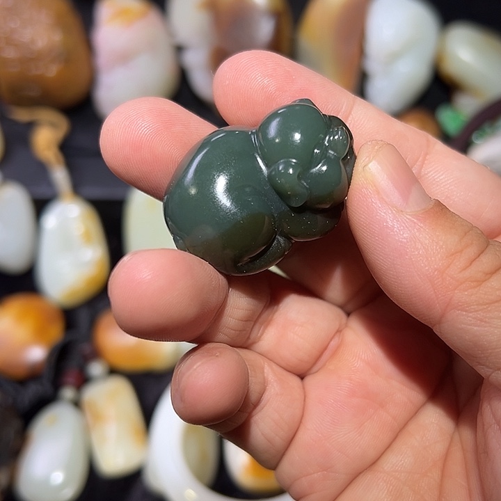 吊坠(不含链)未镶嵌和田玉