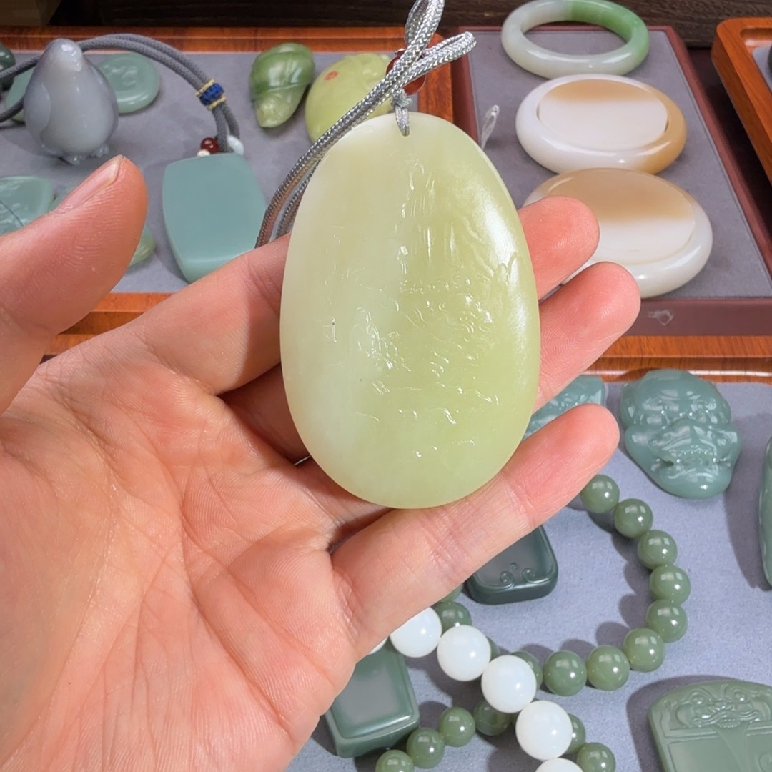 和田玉手链未镶嵌