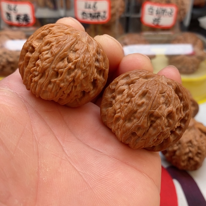 文玩核桃吊坠38全品山地磨盘