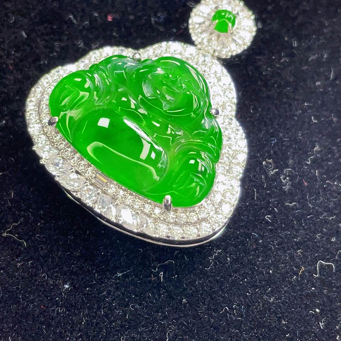 翡翠吊坠(不含链)未镶嵌