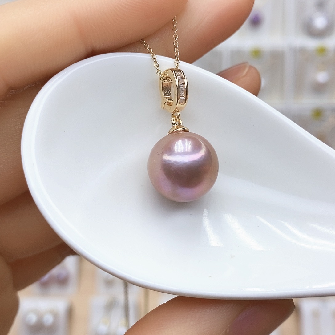 淡水珍珠合金颈饰