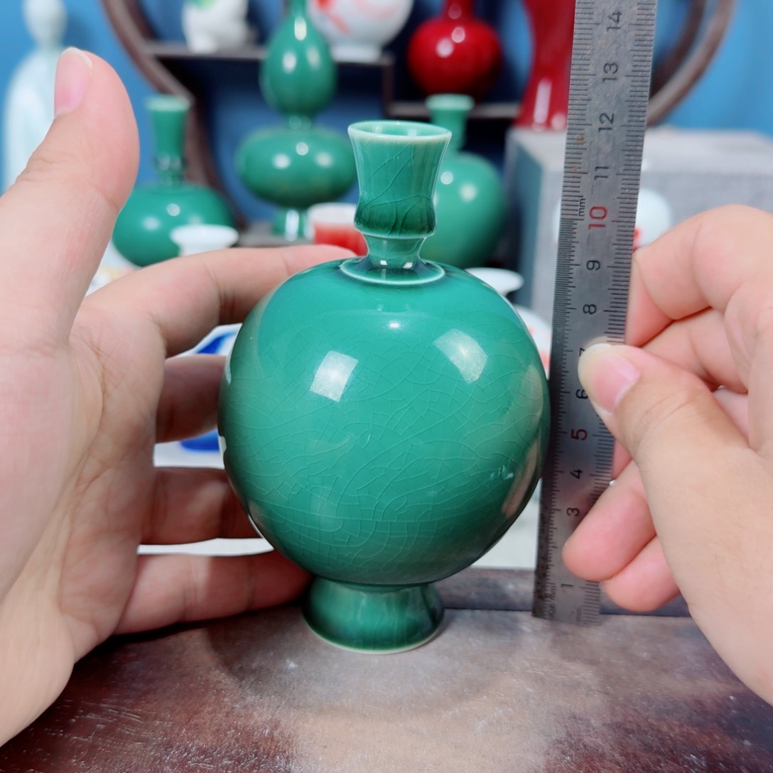 陶瓷手工小花器摆件