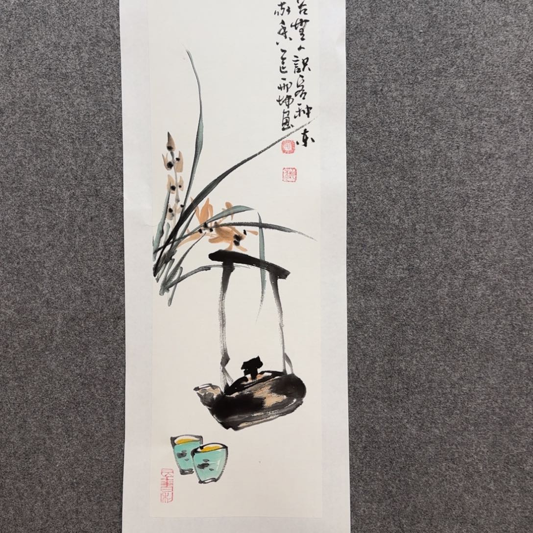 国画邢坤老师手绘作品