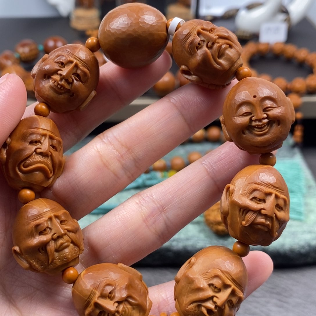 橄榄核手串/手链十八罗汉2.0