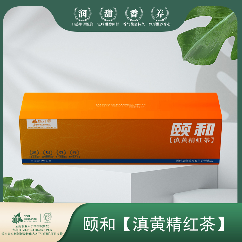 诸子红颐和【滇黄精红茶】100克（4克*25袋）*2盒