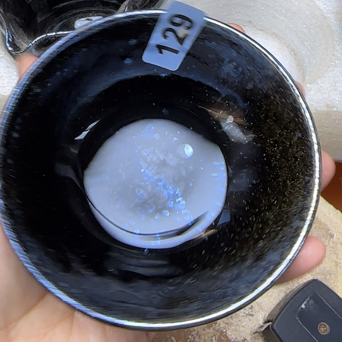 茶盏琢泥窑柴烧开窑