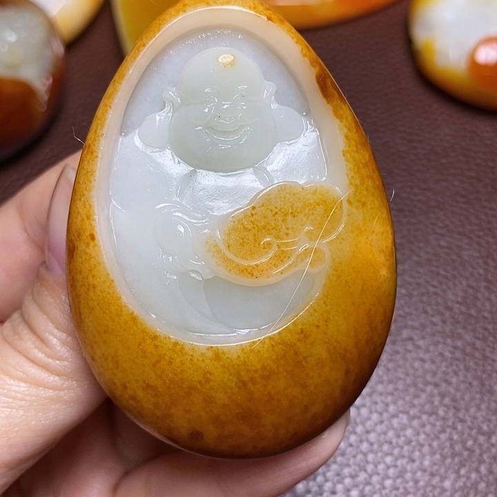 晚***6和田玉未镶嵌颈饰