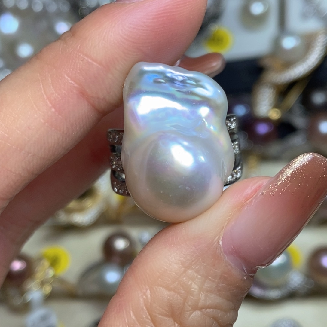 淡水珍珠珠宝奇石未镶嵌