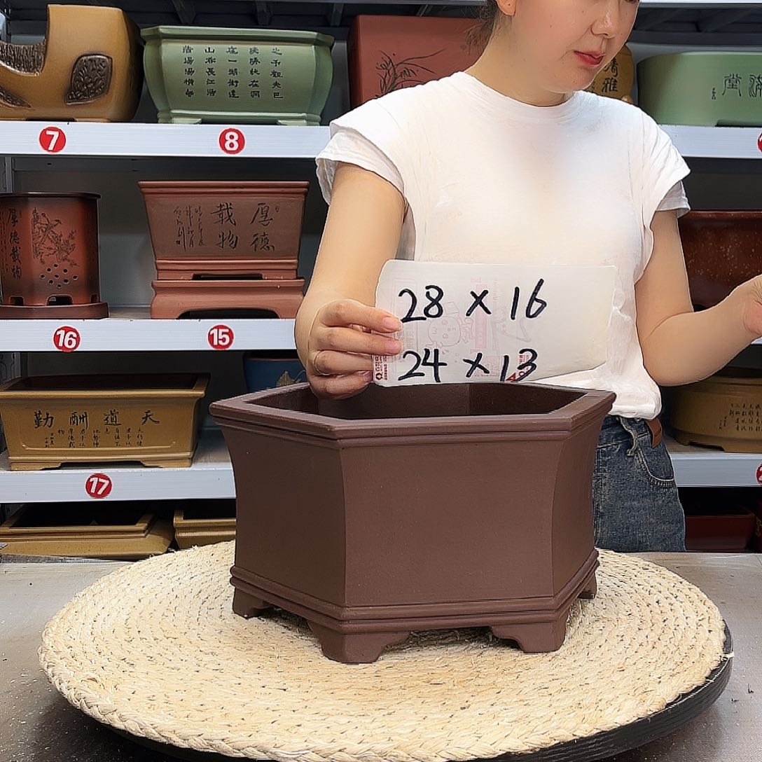 紫砂花盆紫砂花盆