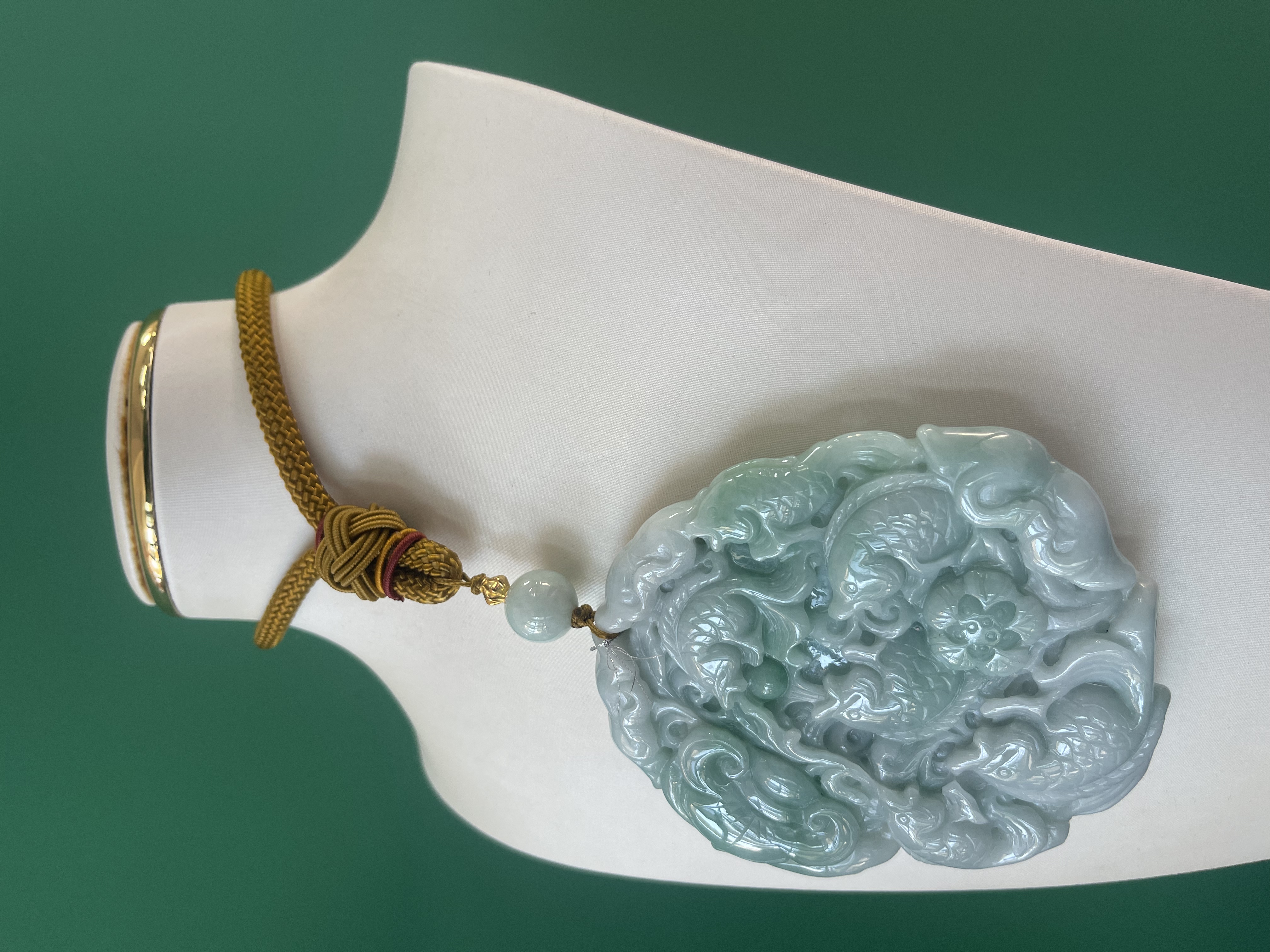 合金项链 原创设计复古/宫廷国风雕刻精雕项链精美