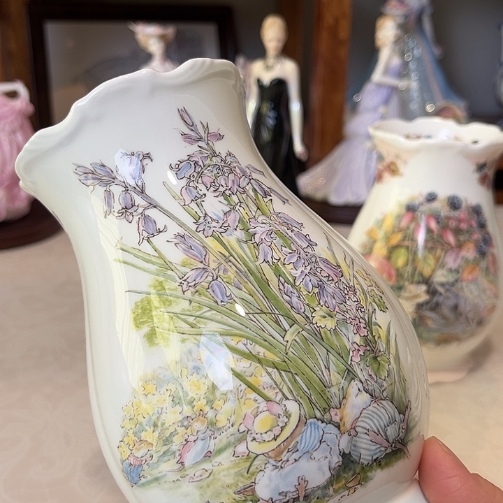 杯欧洲中古瓷器摆件